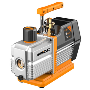 Vacuum Pump, 7 CFM, 2-Stage, 15 Microns, A2L Refrigerants. Pro Series, NP7DP2