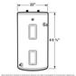 GE® 30 Gallon Short Electric Water Heater image 10