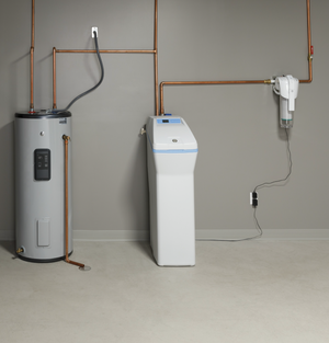 GE® SMART 30 GALLON TALL ELECTRIC WATER HEATER image 1