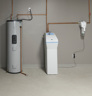 GE® SMART 40 GALLON ELECTRIC WATER HEATER image 1