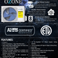 21 SEER2 10 HSPF2 Ozone Mini Split 12K BTU Cooling/Heat 220V Wifi | AHRI & ETL Certified | Inverter image 5
