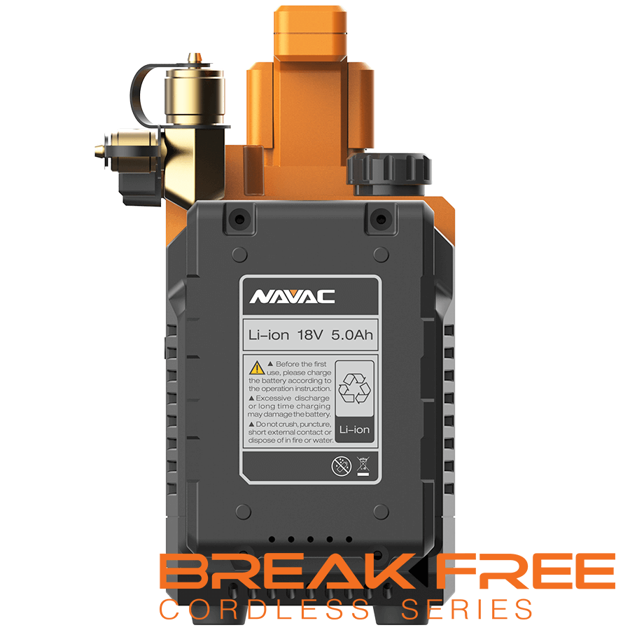 BreakFree® Cordless Vacuum Pump, 2CFM NP2DLM image 4