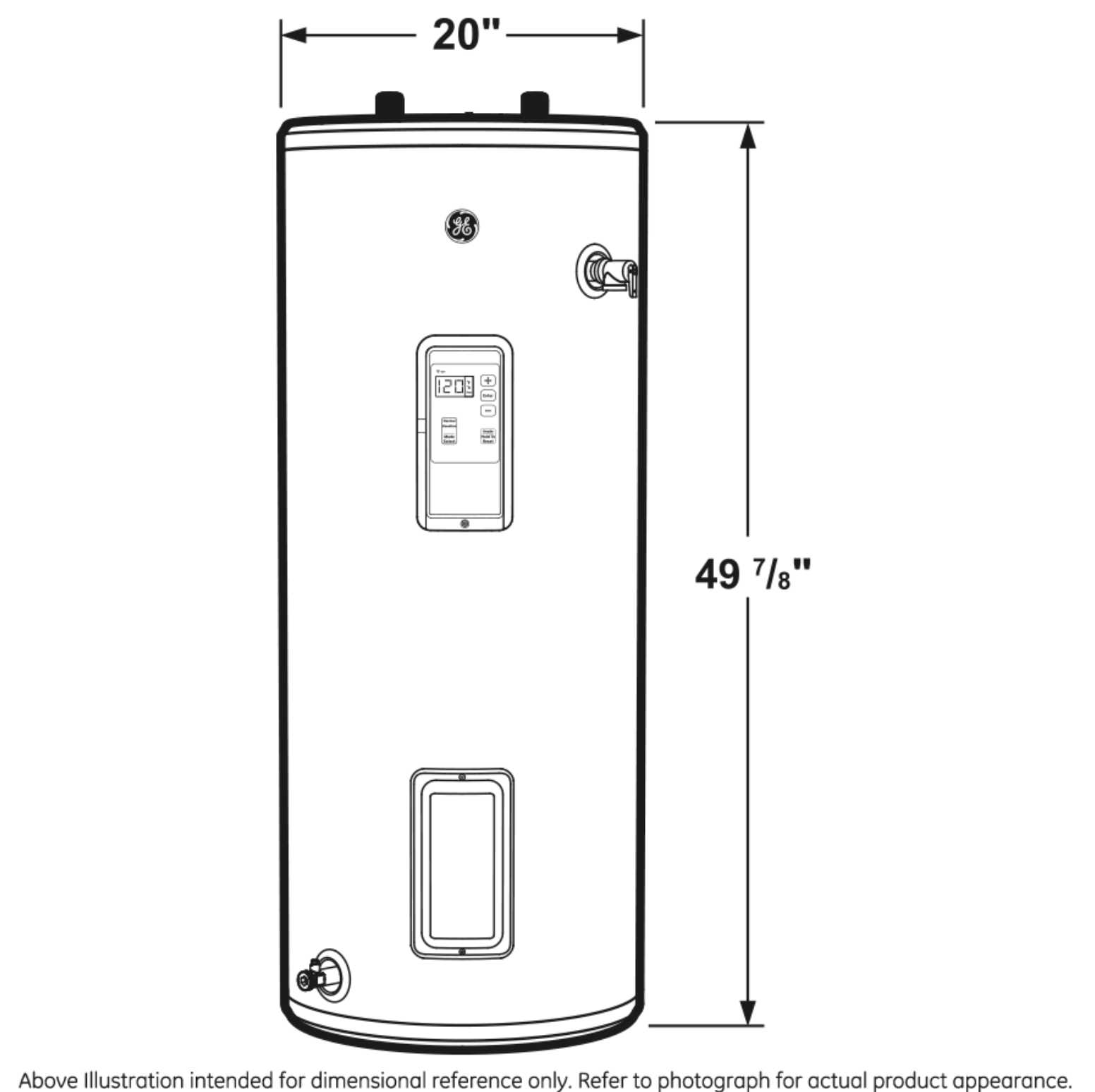 GE® SMART 30 GALLON TALL ELECTRIC WATER HEATER image 10