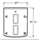 GE® 40 GALLON SIDE PORT LOWBOY ELECTRIC WATER HEATER image 6