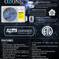 Ozone 21 SEER2 24k BTU Mini Split 10 HSPF2 Cooling/Heat 220V Wifi | AHRI & ETL Certified | Inverter image 5