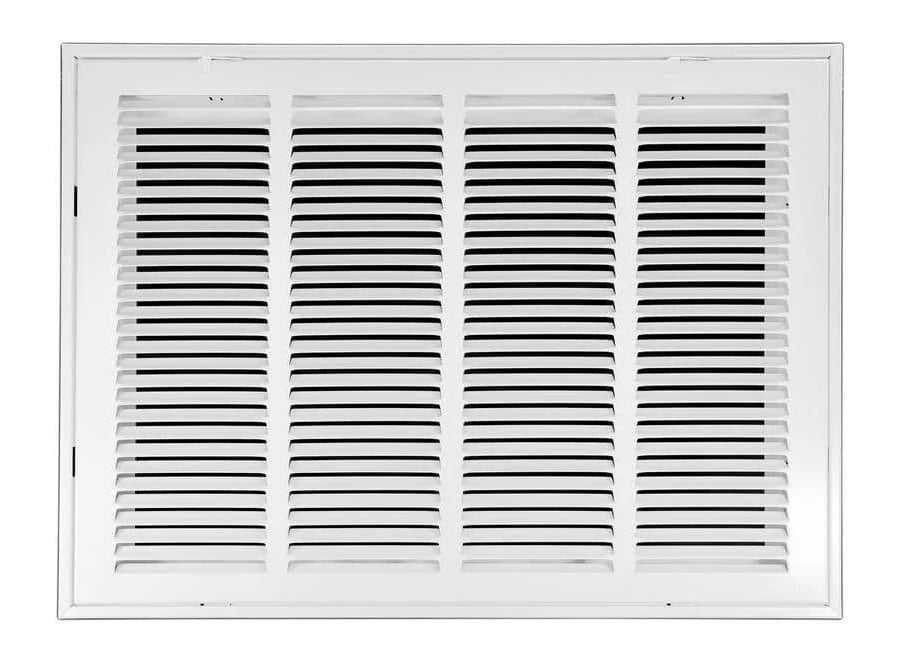 Ozone 20" x 30" (Wall Opening Size) Sidewall/Ceiling Return Air Grille (White)